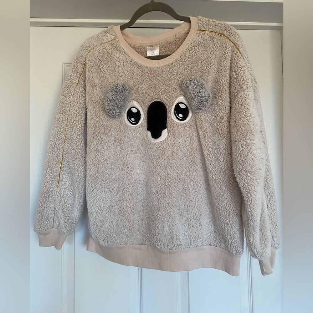 Secret Treasures Gray Koala Sweater